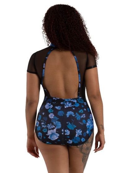 Maillot Coastal Bloom Blackthorn