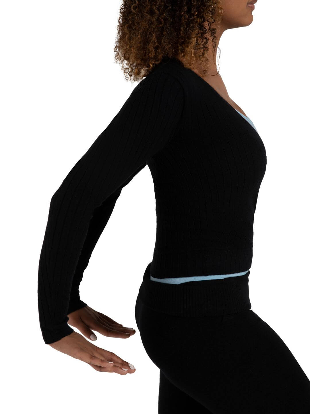 Pull Croisé Harmonie