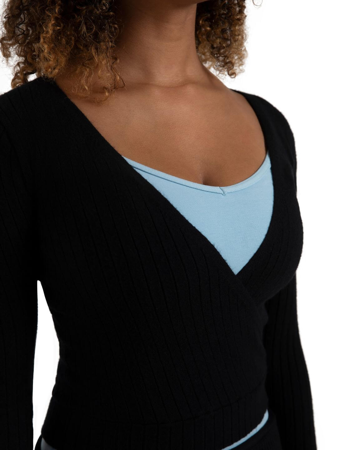 Pull Croisé Harmonie