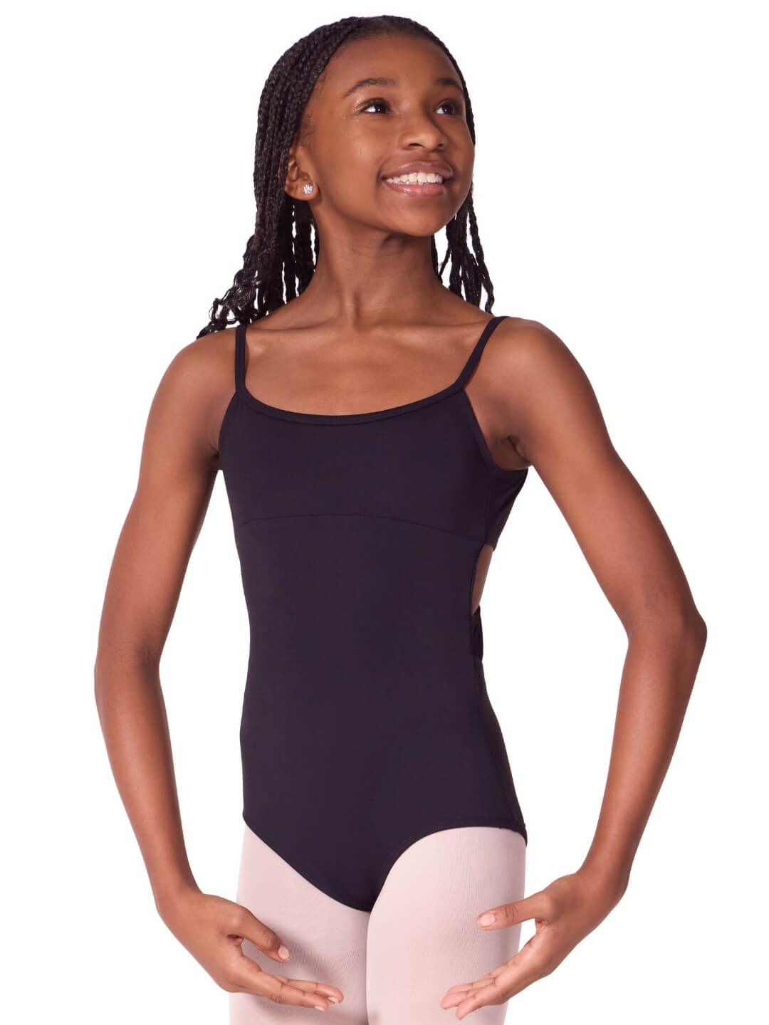 Justaucorps Camisole Douce Élégance avec Dos Torsadé - Enfant