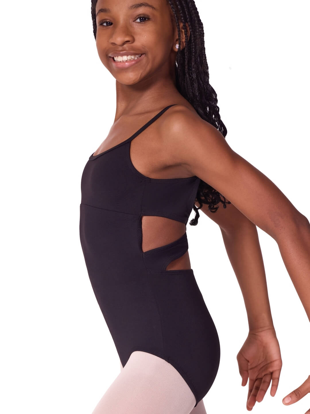 Justaucorps Camisole Douce Élégance avec Dos Torsadé - Enfant