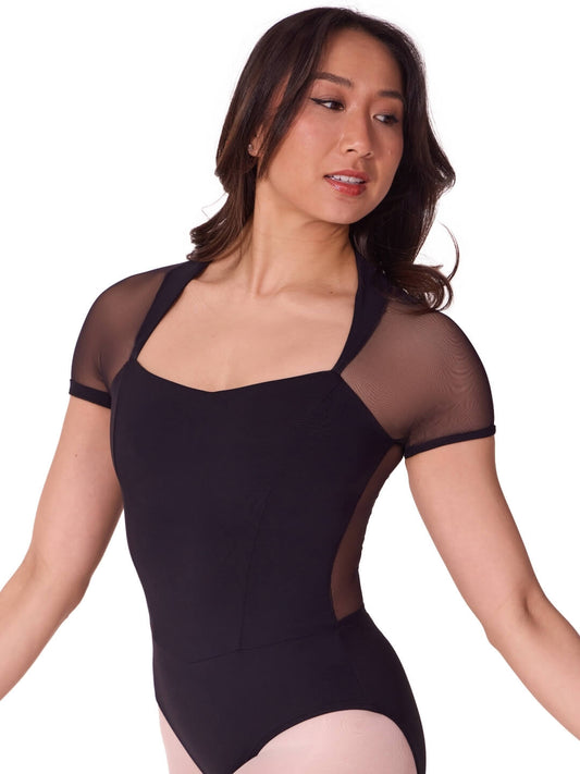 Leotardo Manga Corta Corsé Soft Elegance
