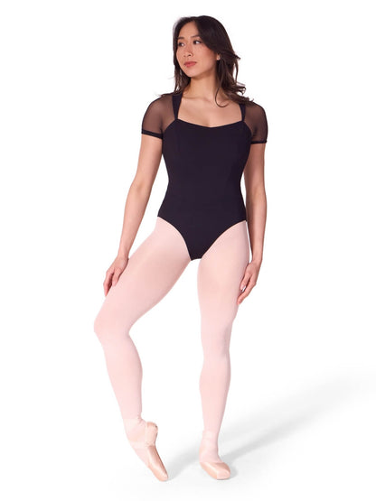 Leotardo Manga Corta Corsé Soft Elegance