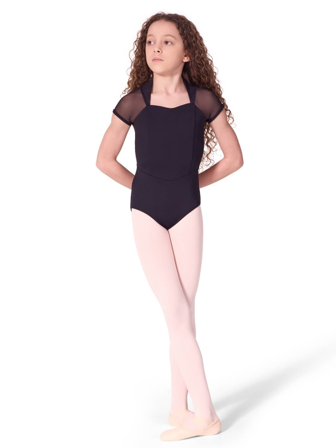 Maillot de Cuerpo Manga Corta Corsé Soft Elegance - Infantil