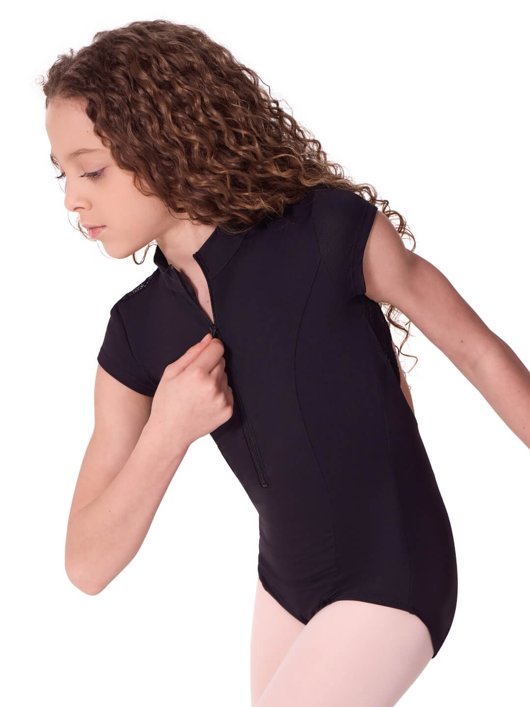 Maillot Manga Corta Princesa Elegancia Suave - Infantil