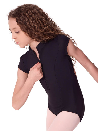 Maillot Manga Corta Princesa Elegancia Suave - Infantil