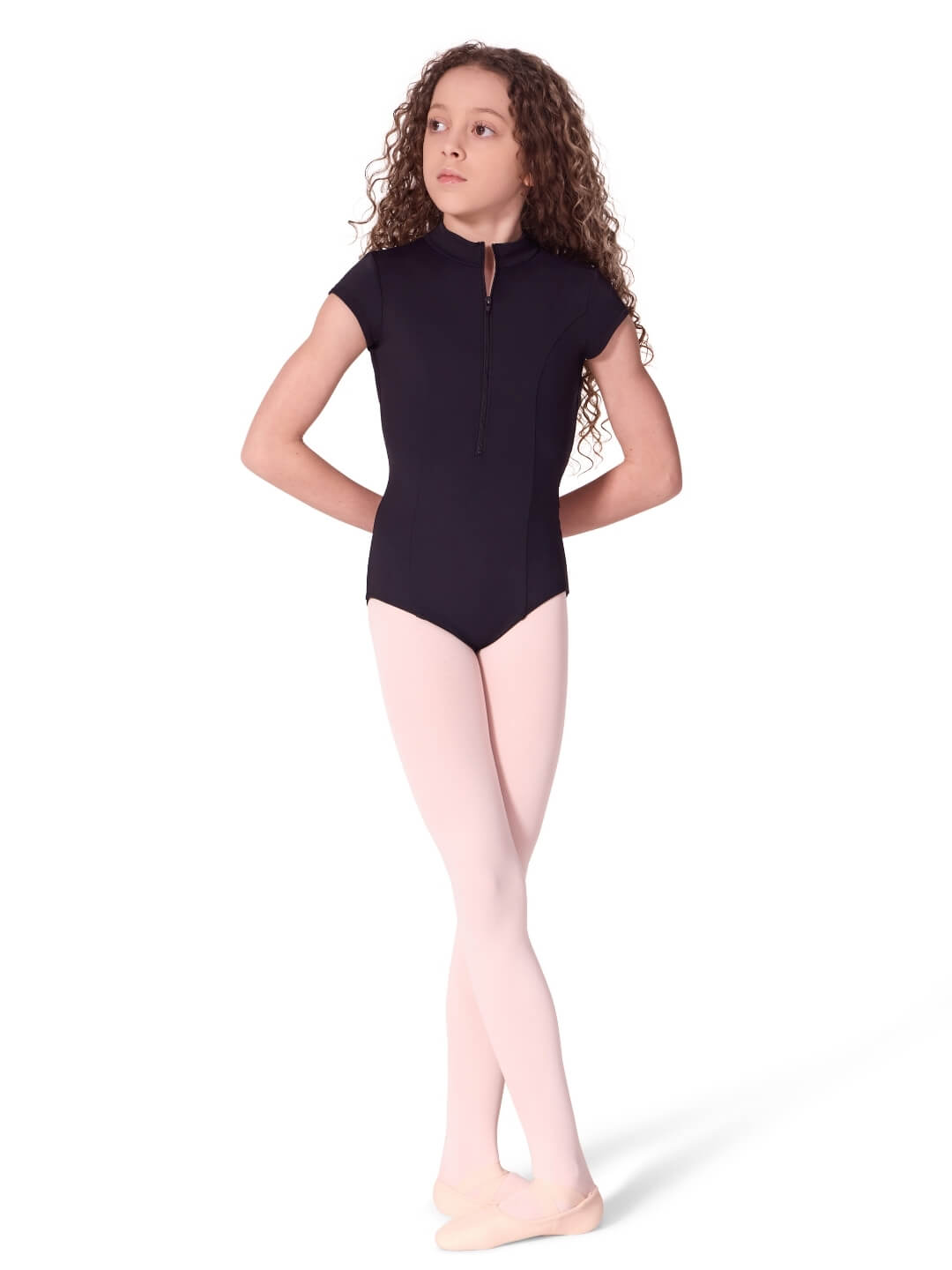 Maillot Manga Corta Princesa Elegancia Suave - Infantil