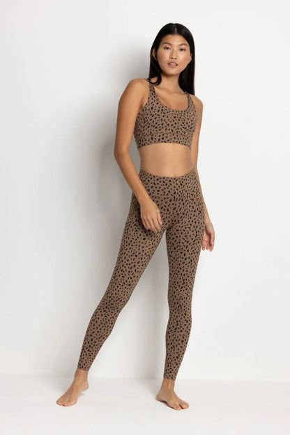Hey Honey Yoga - Criss-Cross Bra Lessismore Caribou - Miss Salsa