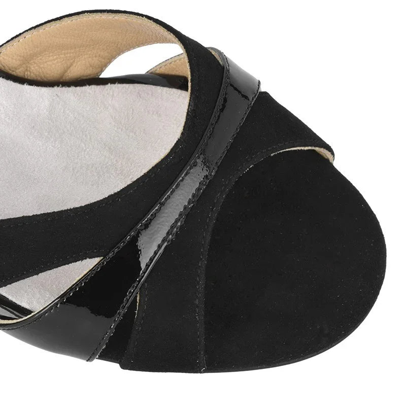 Tangolera - A3 black suede venice - Miss Salsa