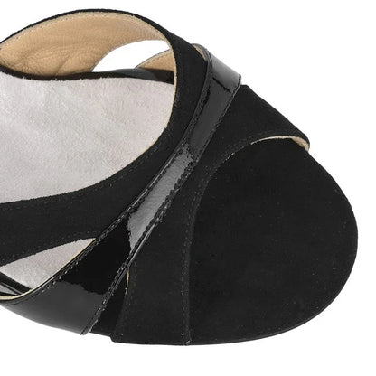 Tangolera - A3 black suede venice - Miss Salsa