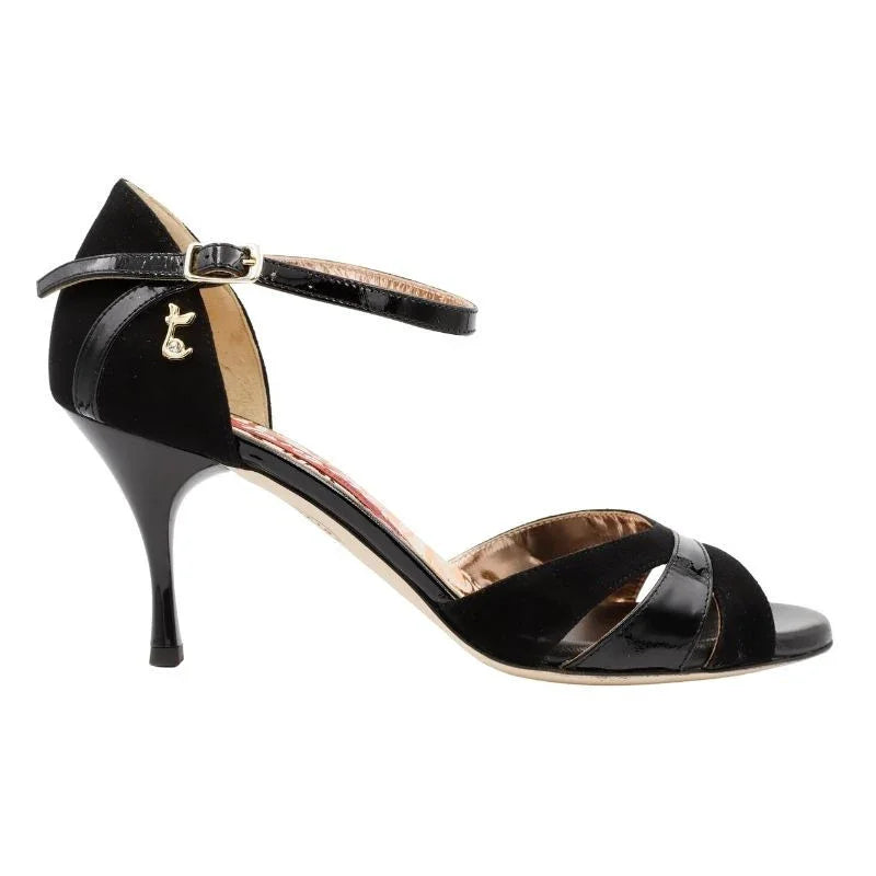 Tangolera - A3 black suede venice - Miss Salsa