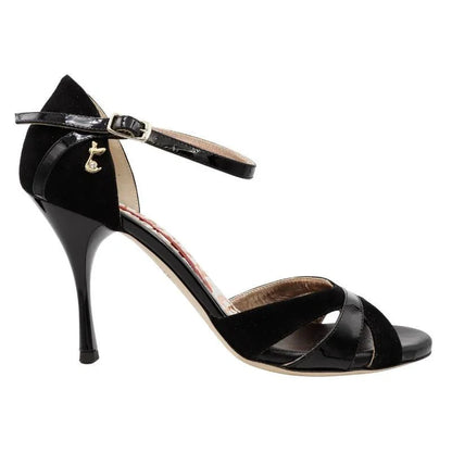 Tangolera - A3 black suede venice - Miss Salsa