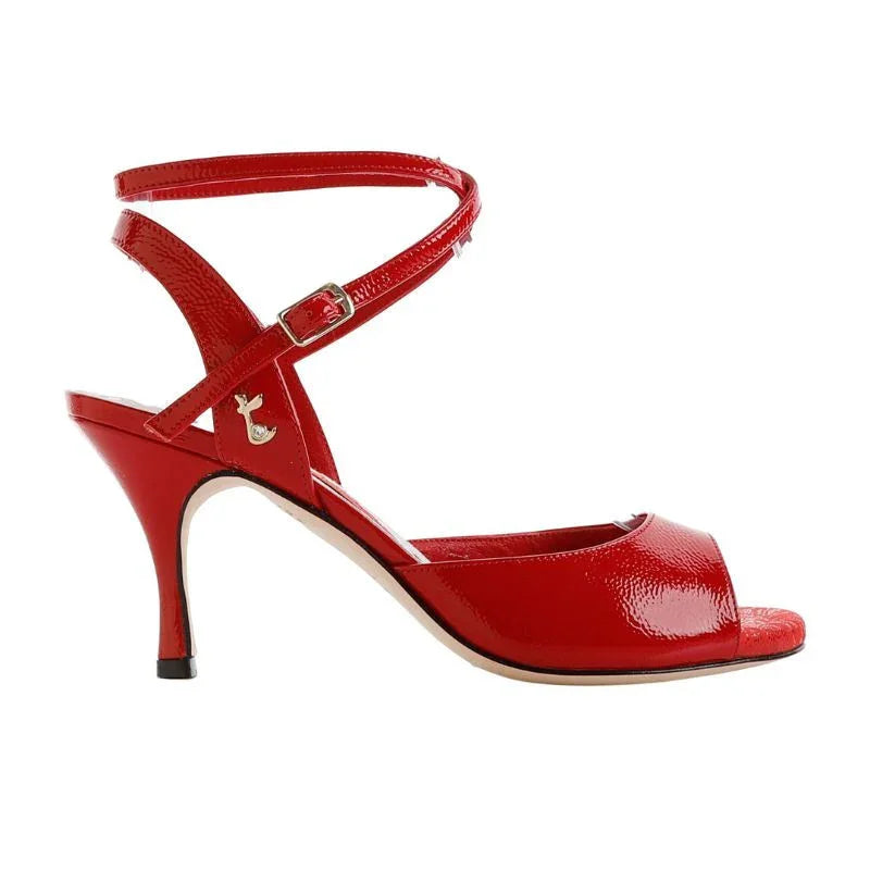 Tangolera - A31CL Red Patent Soft Heel - Miss Salsa