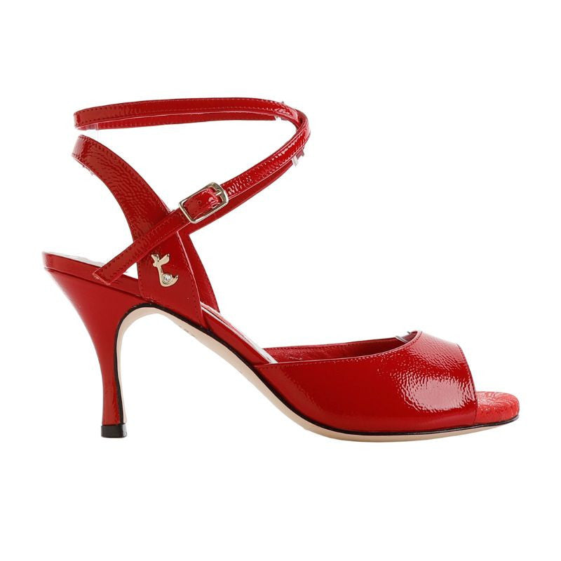 Tangolera - A31CL Red Patent Soft Heel