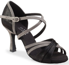 Handcrafted Elite Athena 061-240 dance shoe with stylish straps, perfect for Salsa, Tango, and Kizomba dancers.