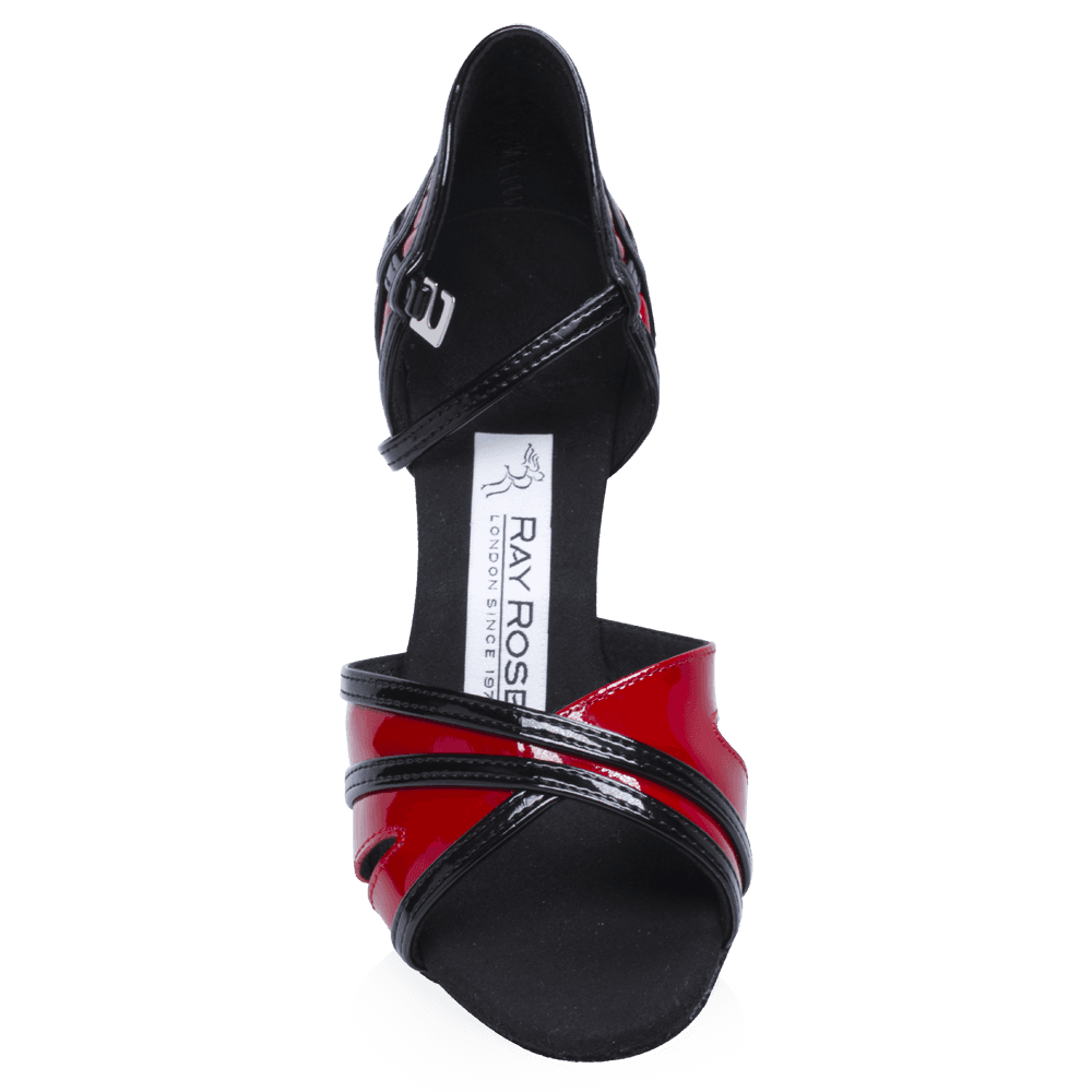 Ray Rose - Aurora - Red/Black Patent