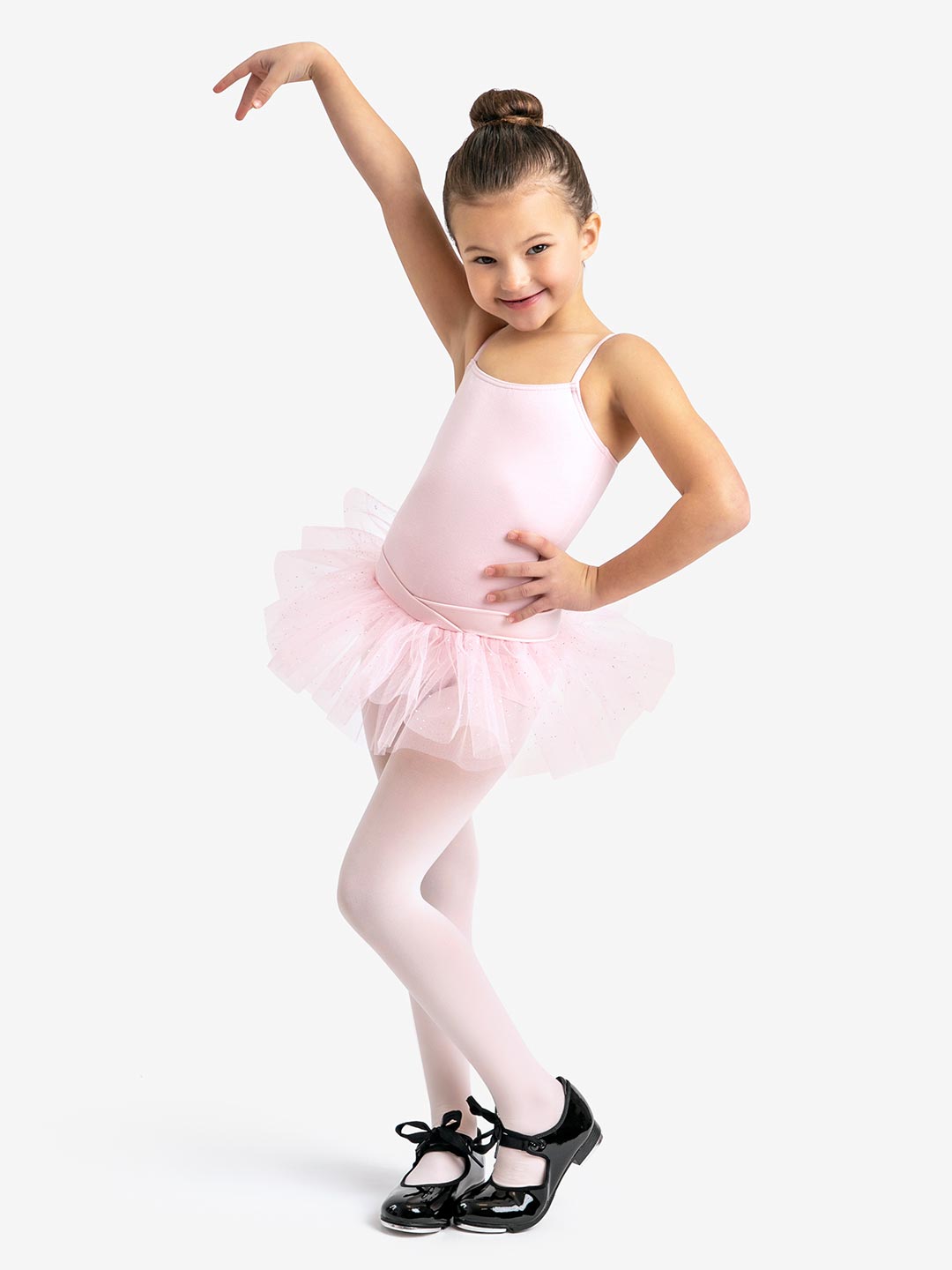 Children's Collection Belted Camisole Tutu Dress - Girls