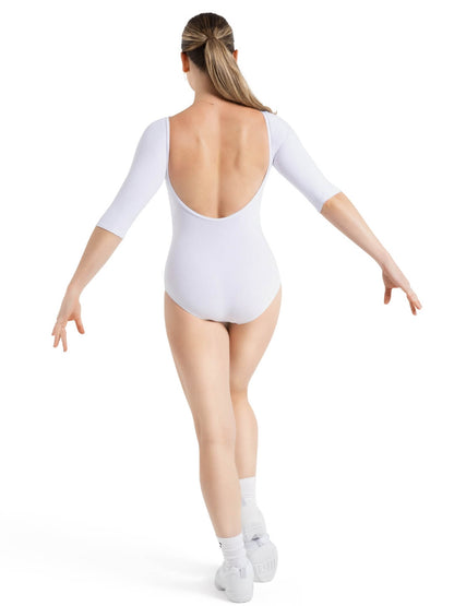 Boatneck 3/4 Sleeve Leotard
