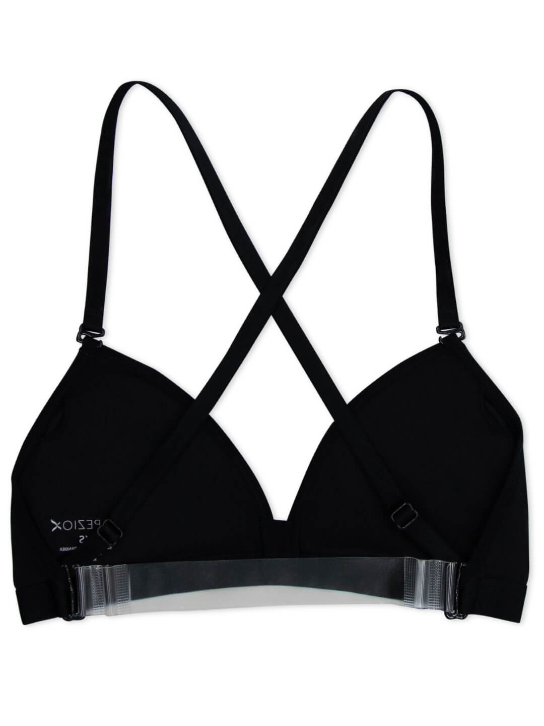 Sujetador de Espalda Transparente con Cuello Profundo - Para Niñas