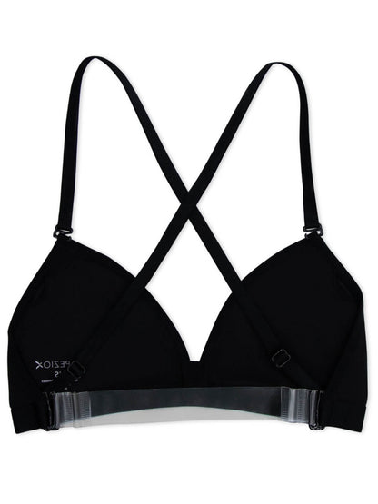 Sujetador de Espalda Transparente con Cuello Profundo - Para Niñas