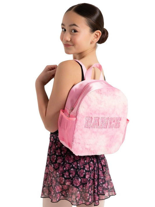 Mochila de baile de piel sintética