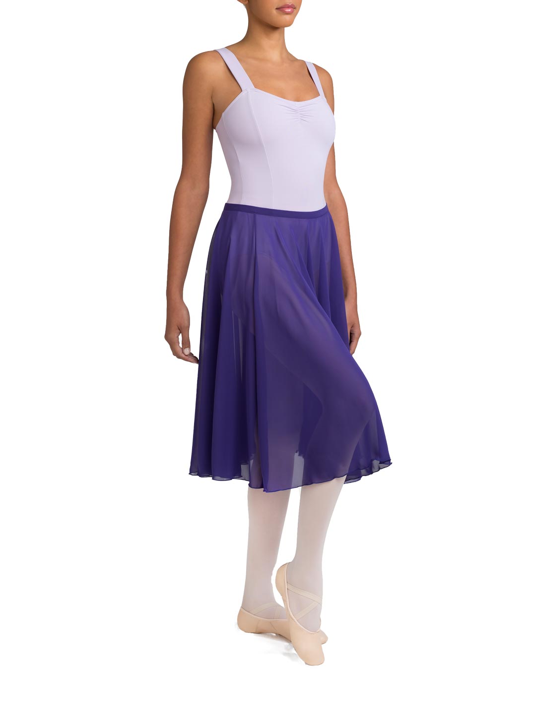 Mid Calf Full Circle Skirt