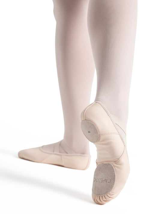 Capezio - Hanami Leather Ballet Schoen | Light Pink