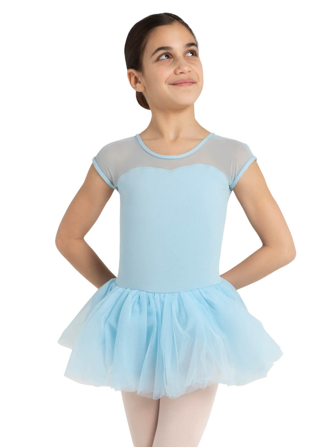 Vestido de tutú con espalda de ojo de cerradura - Niñas