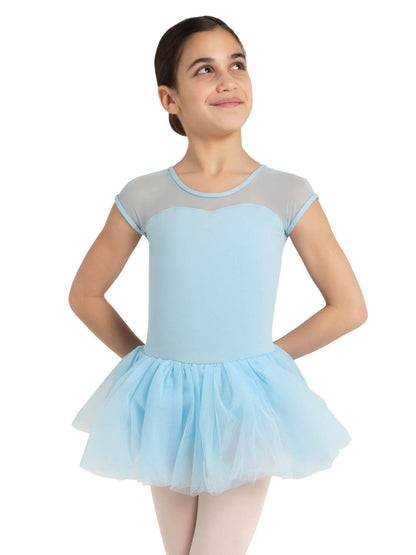Vestido de tutú con espalda de ojo de cerradura - Niñas