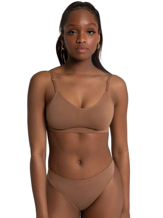 Capezio - Seamless Clear Back Bra