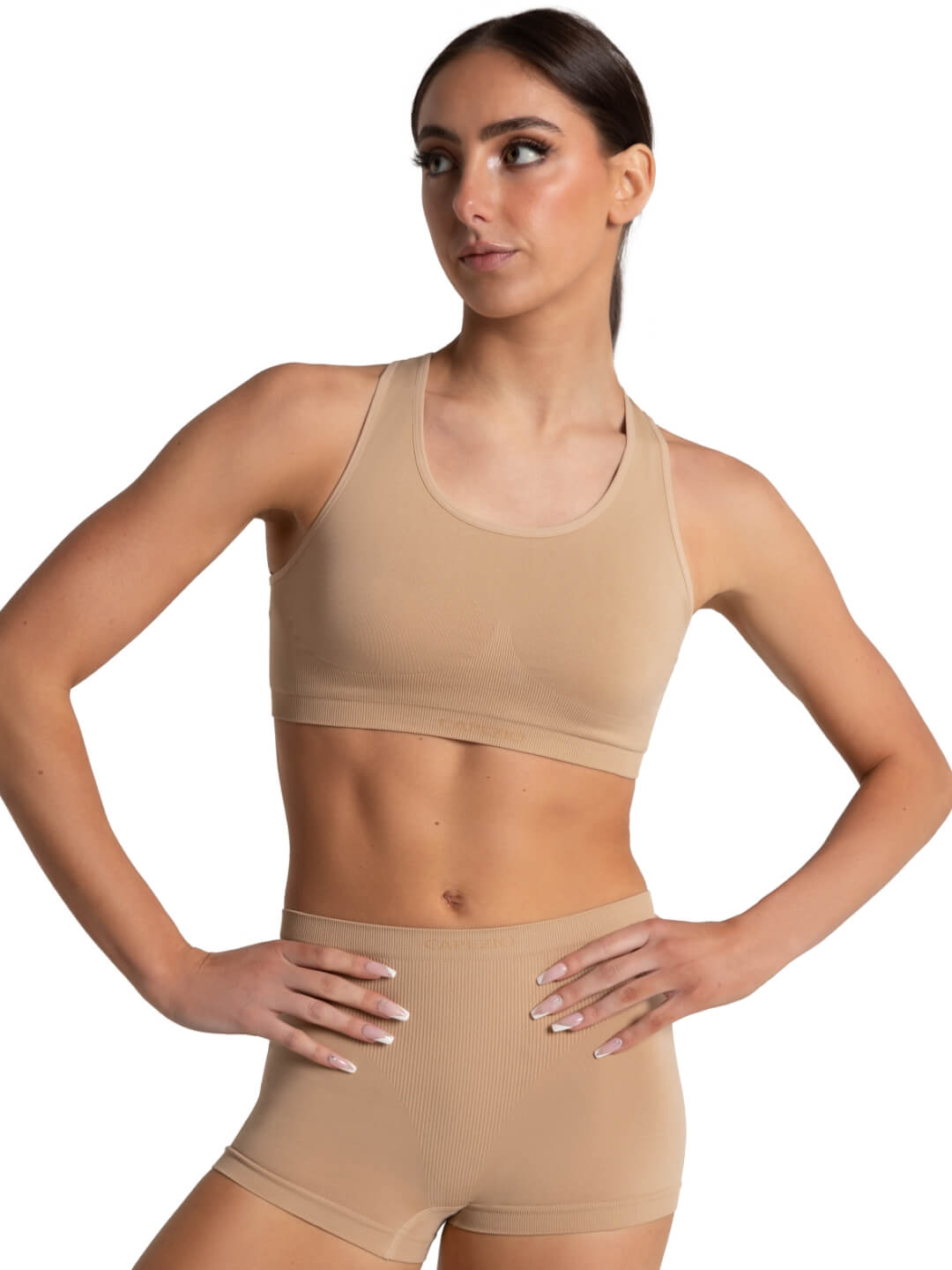 Capezio - Seamless Racerback Sports Bra