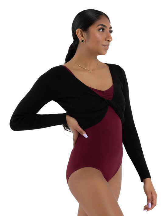 Capezio - Shrug with Faux Knot