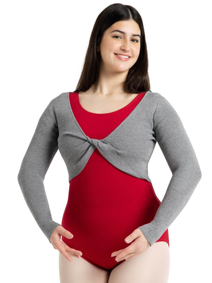 Capezio - Shrug with Faux Knot
