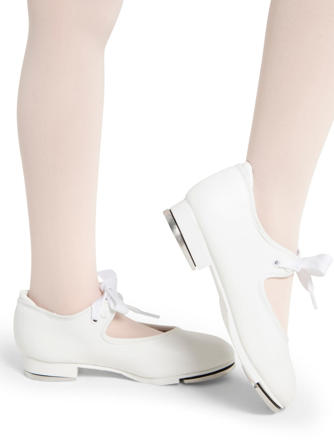 Capezio - Shuffle Tap Schoen - Child | White