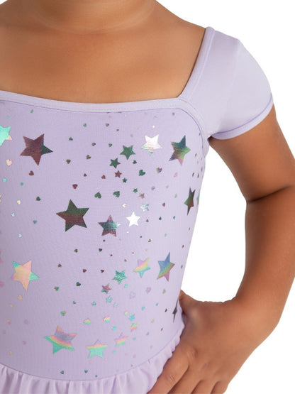Star Struck Stellar Short Sleeve Dress – Girls