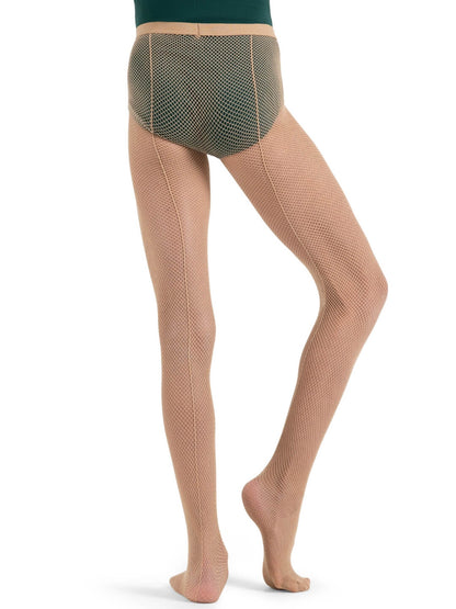 Classic Fishnet Tight with Seam - Child