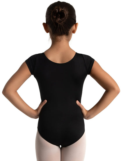 Studio Collection Short Sleeve Leotard - Girls
