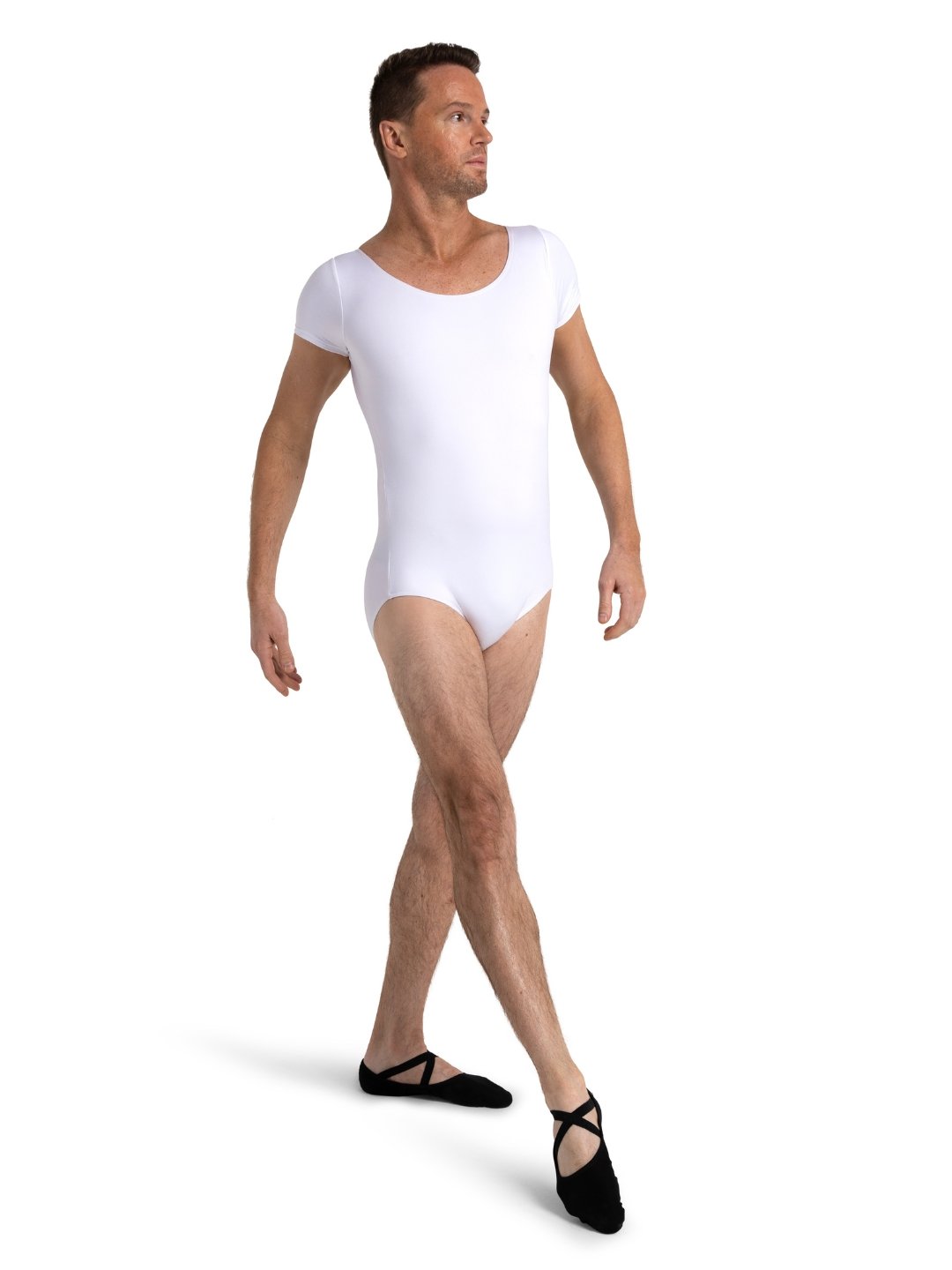 Capezio - Studio Collection Short Sleeve Leotard - Mens