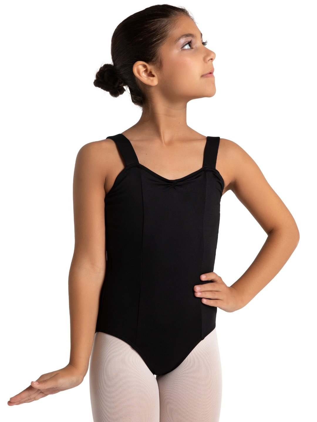Studio Collection Wide Strap Camisole Leotard - Girls