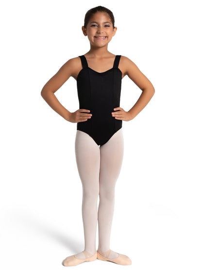 Studio Collection Wide Strap Camisole Leotard - Girls