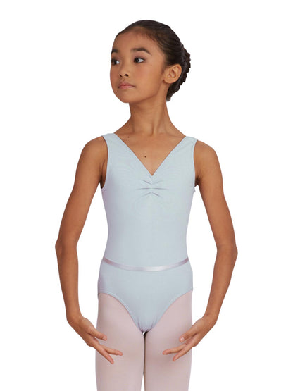 Tank Leotard with Belt - Girls