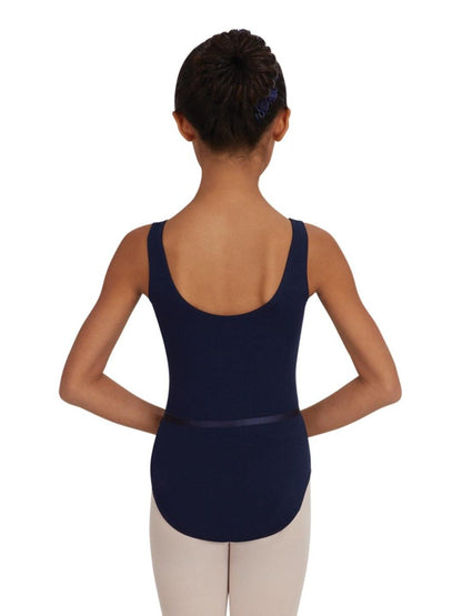 Tank Leotard with Belt - Girls