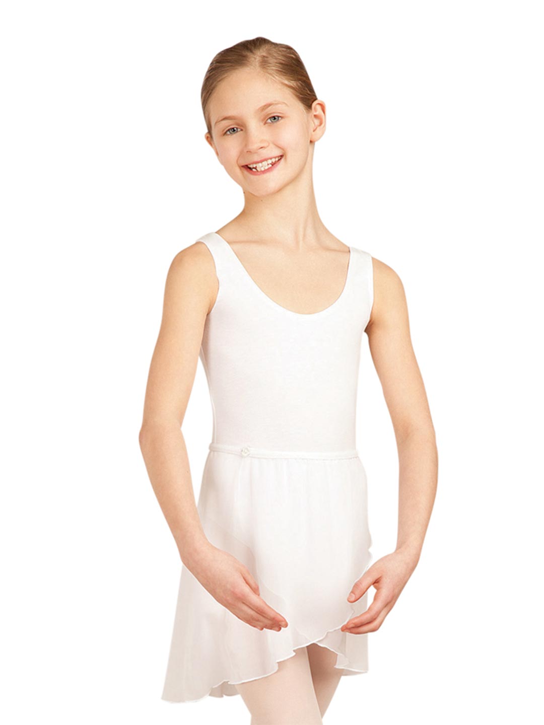 Tank Leotard with Belt - Girls