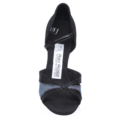 Ray Rose - Dragonfly - Pink- Turquoise Pearl/Black Lustre Leather