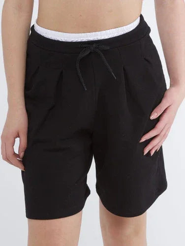 SHORTS HIP -HOP AMPI CON ELASTICO IN VITA - Miss Salsa