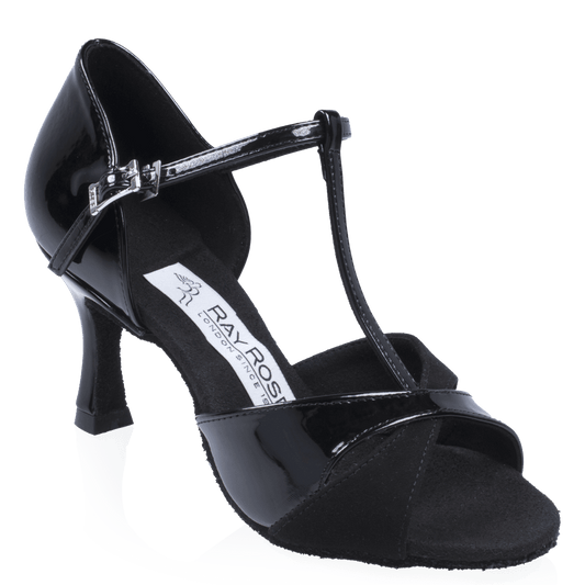 Gemini - Black Patent/Black Suede