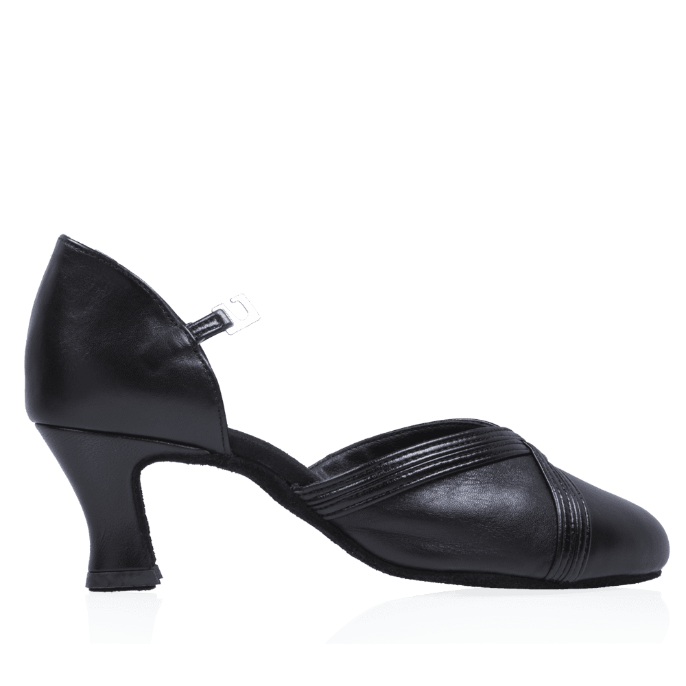 Ray Rose - Geranium - Black Leather