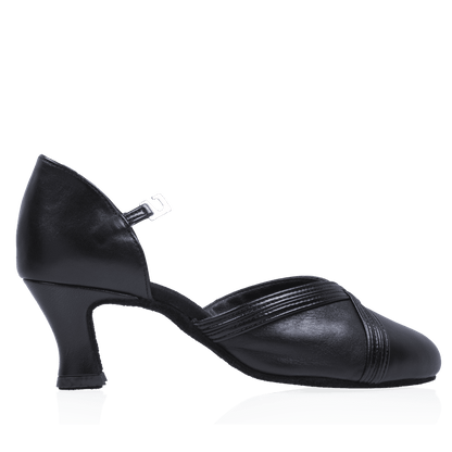 Ray Rose - Geranium - Black Leather