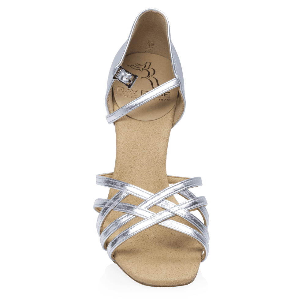 Ray Rose - H860-X Kalahari Xtra | Silver (Reflective) | Dames Latin Dansschoenen