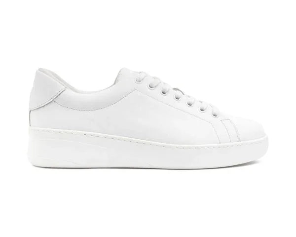 GROOVIES LISBON White Leather - Miss Salsa
